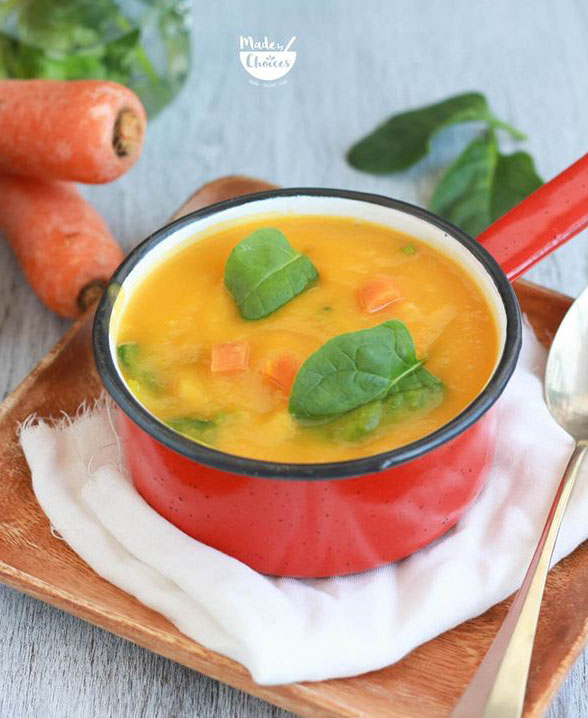 Sopa de legumes básica