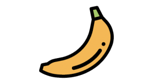 ilustração de uma banana